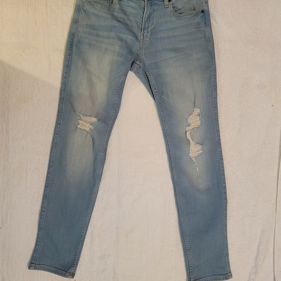 Hollister Advanced Stretch Skinny Jeans Men's size W29 x L30 - Picture 3 of 4